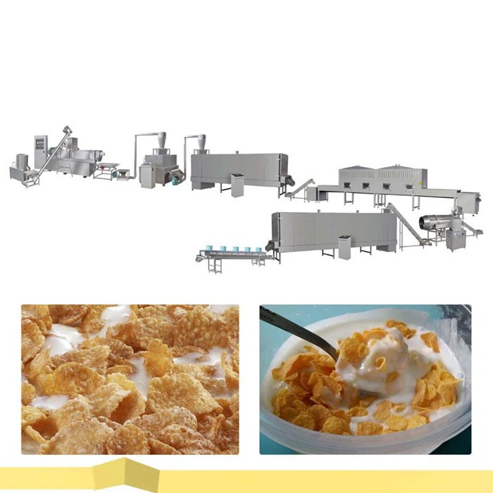 corn flakes production machine